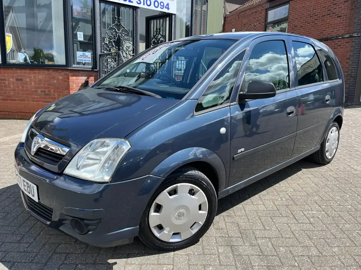 Used Vauxhall Meriva 2007 Blue MPV