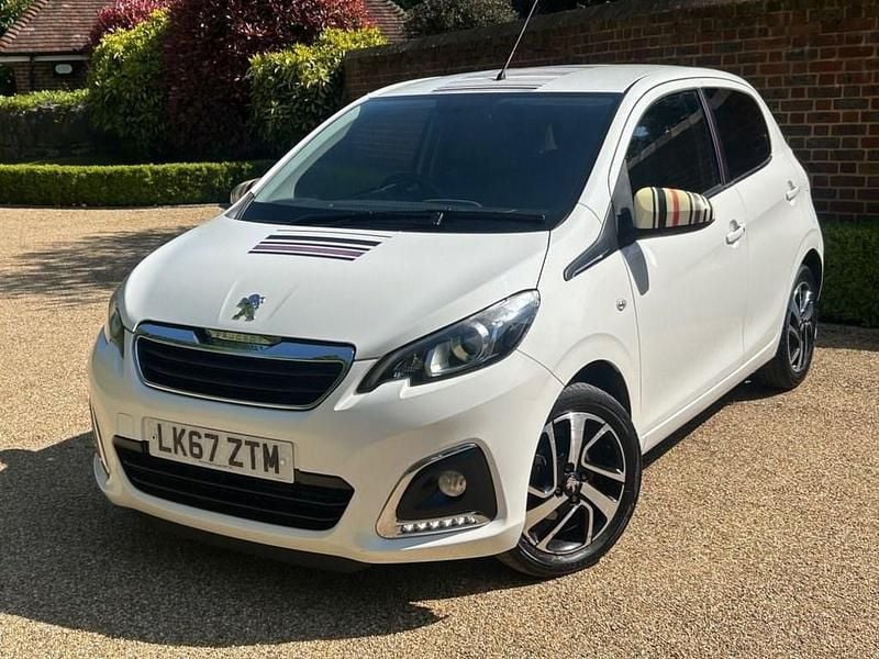 White Used 2017 Peugeot 108 Allure Hatchback | £5,892 (Fair price) - Image 1/3