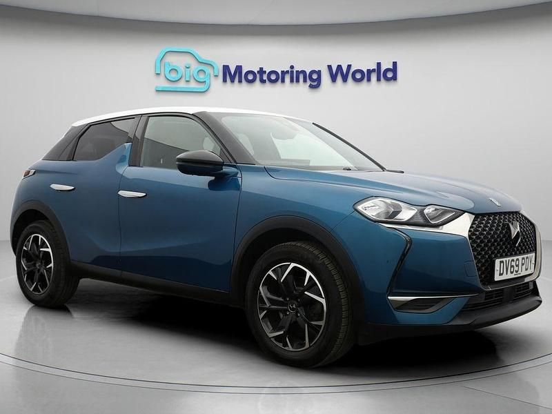 Blue Used 2019 DS Automobiles DS3 Crossback Prestige SUV | £11,300 (Good price) - Image 1/4