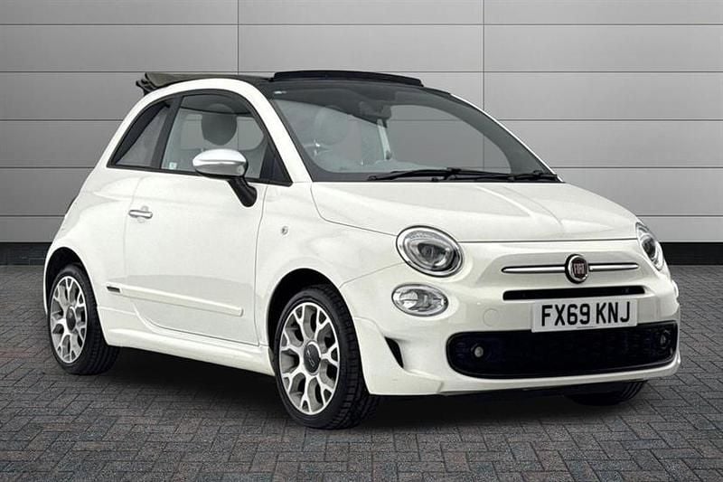 Used Fiat 500 Rock 69 HP (50 kW) 2019 White Cabriolet