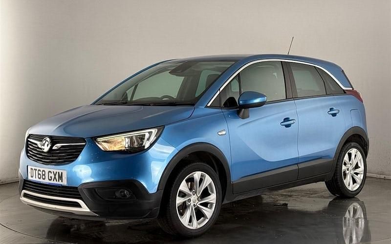 Used Vauxhall Crossland X S 131 HP (96 kW) 2019 Blue SUV