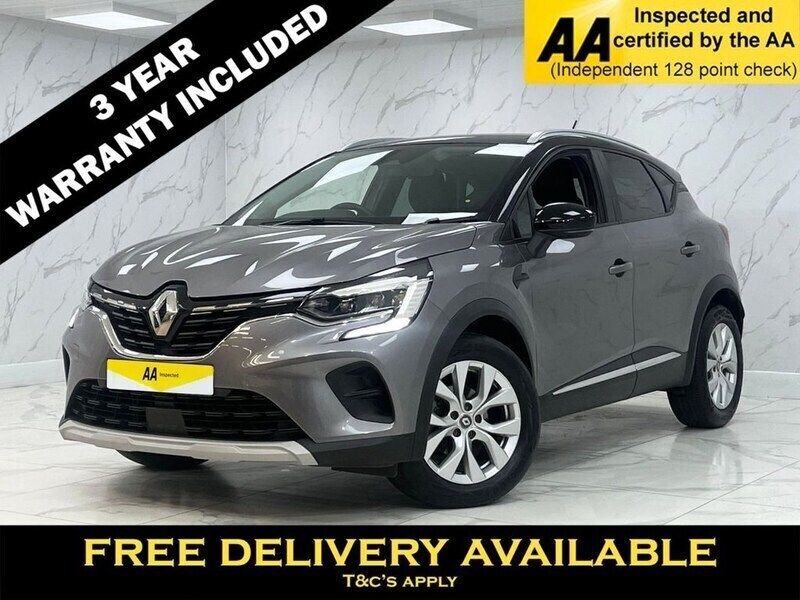 Grey Used 2021 Renault Captur Iconic SUV | £12,295 (Fair price) - Image 1/2