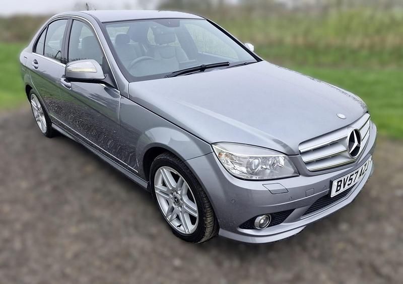 Used Mercedes C200 184 HP (135 kW) 2007 Silver Sedan