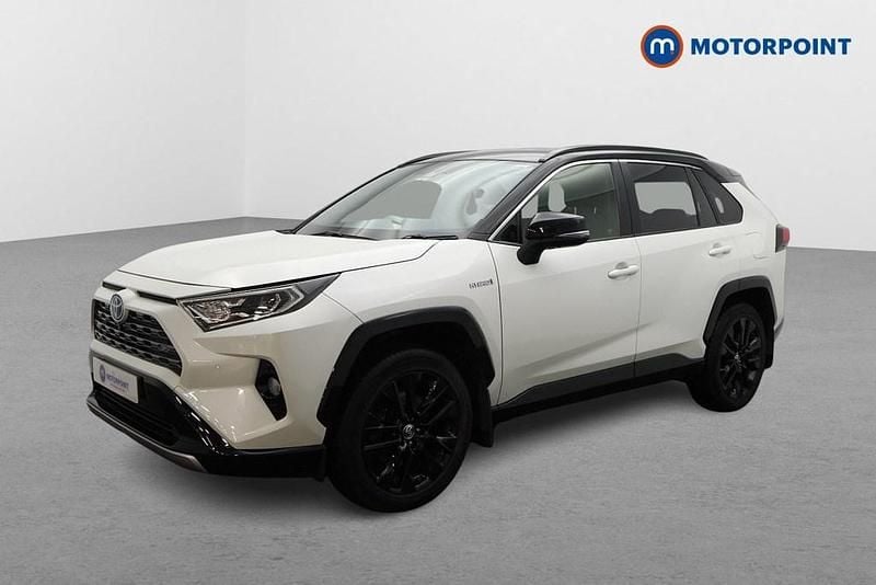 Used Toyota RAV4 2021 White/black SUV