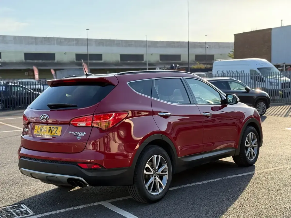 Usado Hyundai Santa Fe Premium 2014 Rojo SUV