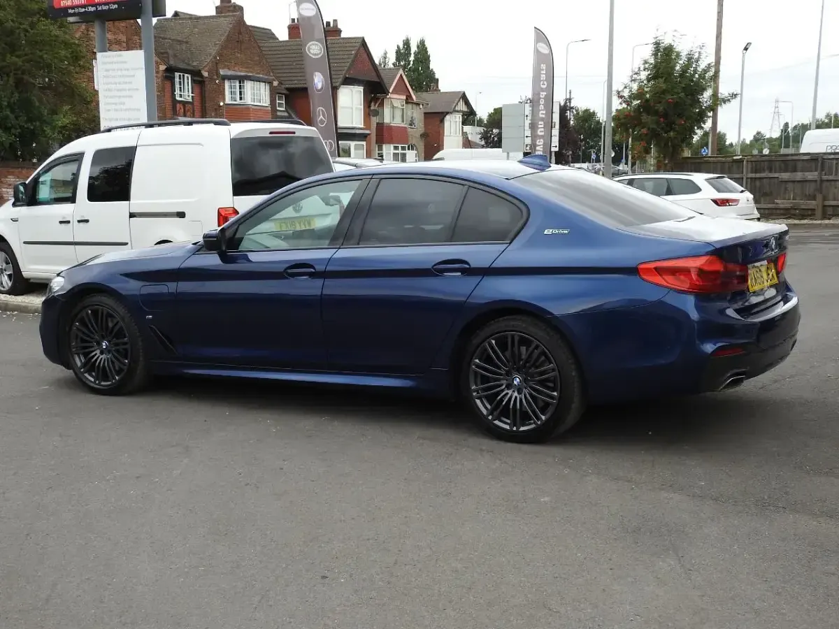 Used BMW 530e M Sport 2018 Blue Sedan