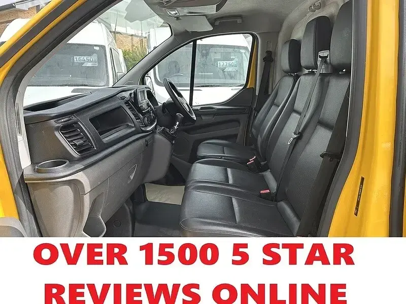 Used Ford Transit Custom 105 HP (77 kW) 2022 Yellow Van