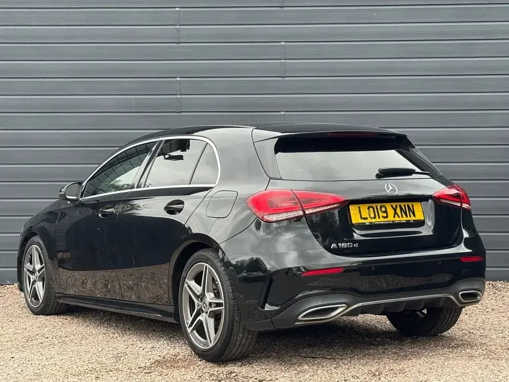 Used Mercedes A180 Executive 116 HP (85 kW) 2019 Black Hatchback