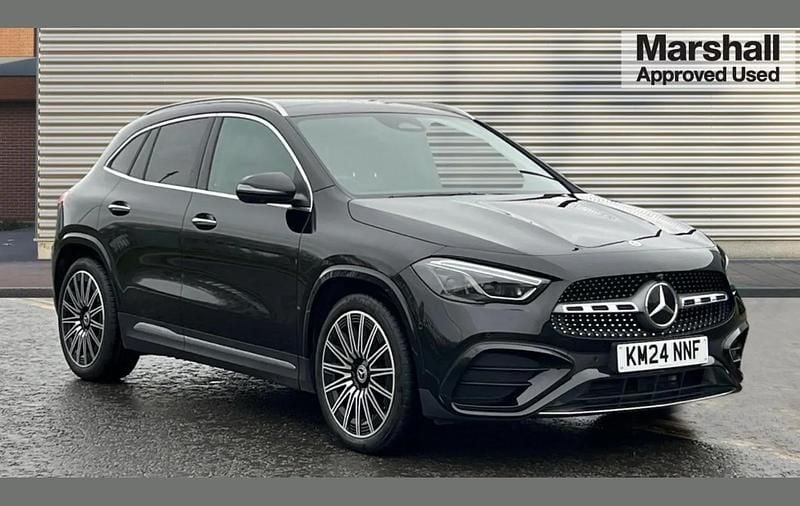 Black Used 2024 Mercedes GLA220 AMG Line Premium Plus SUV | £37,289 (Expensive) - Image 1/4