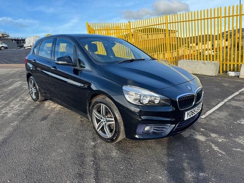 Used BMW 218 Sport Line 2015 Black Hatchback
