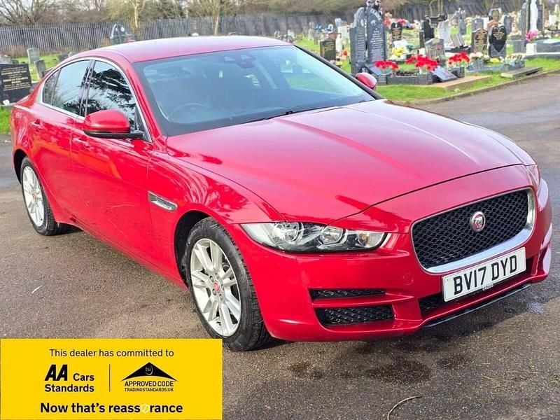 Red Used 2017 Jaguar XE Prestige Sedan | £7,988 (Good price) - Image 1/4