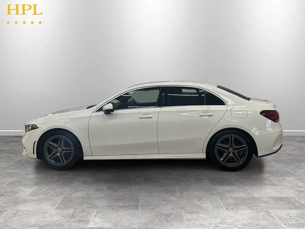 Used Mercedes A200 AMG line 163 HP (119 kW) 2019 White Sedan