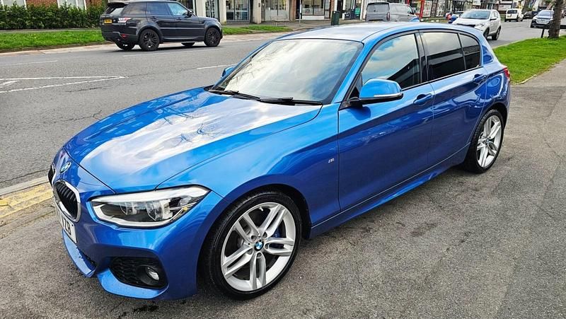Used BMW 118 M Sport 2017 Blue Hatchback