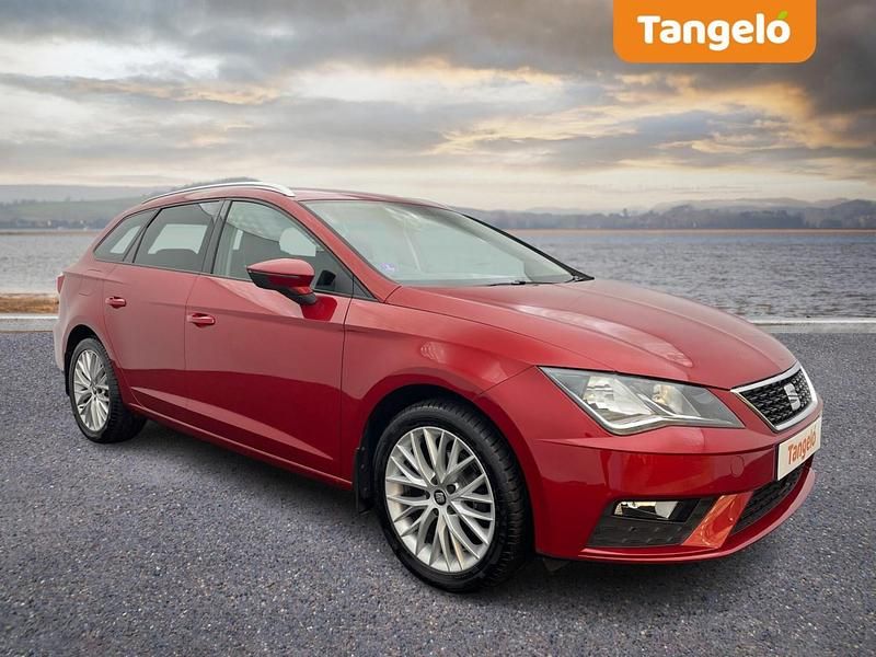 Red Used 2017 Seat Leon ST SE Dynamic Estate | £8,790 (Fair price) - Image 1/4