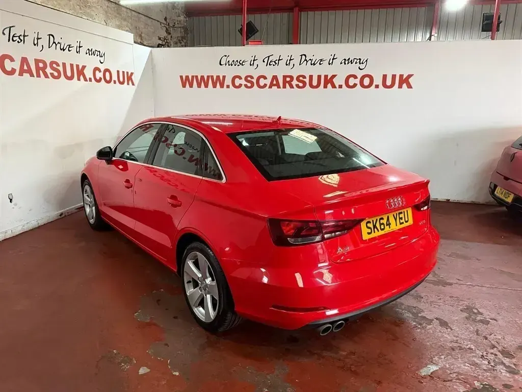 Used Audi A3 Sport 150 HP (110 kW) 2014 Red Sedan
