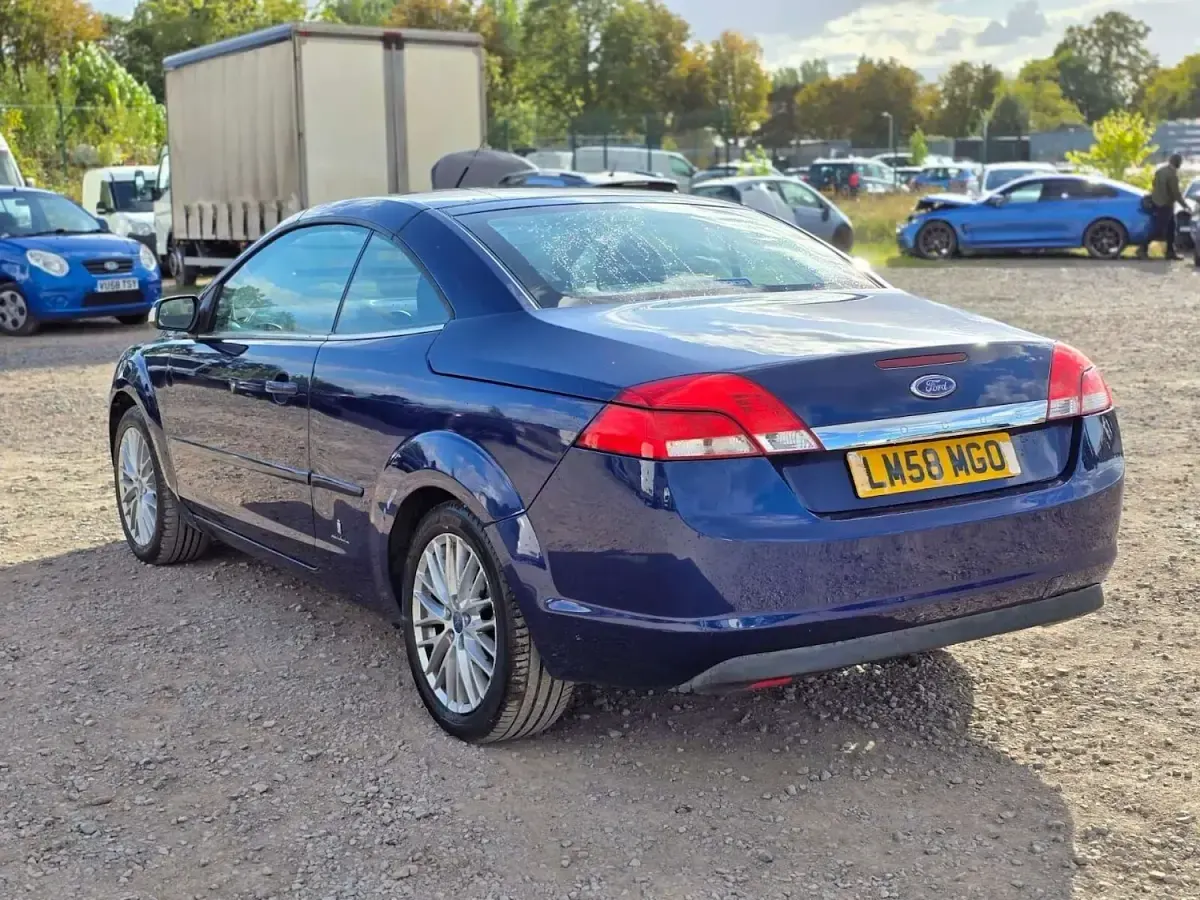 Used Ford Focus Cabriolet Convertible 99 HP (72 kW) 2008 Blue Cabriolet