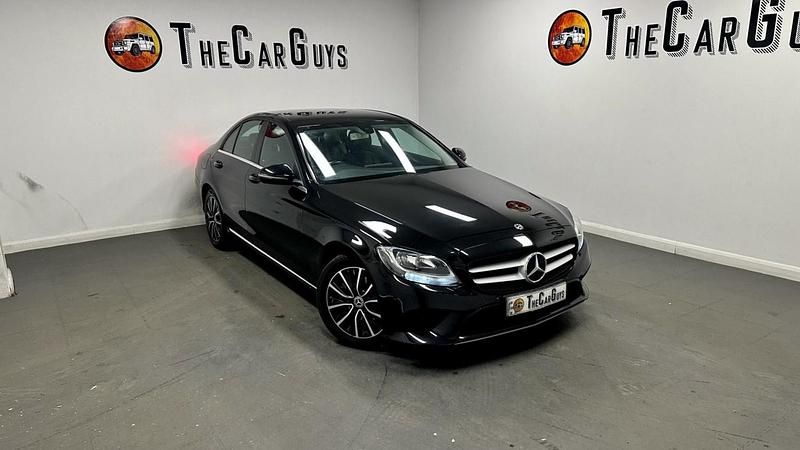 Begagnad Mercedes C220 SE 194 HK (142 kW) 2018 Svart Sedan