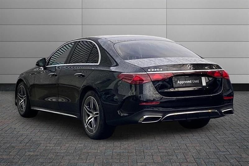 Used Mercedes E220 Advanced 197 HP (144 kW) 2024 Obsidian black Sedan