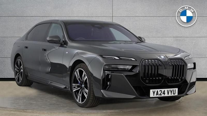 Grey Used 2024 BMW 750e M Sport Sedan | £79,950 (Fair price) - Image 1/4