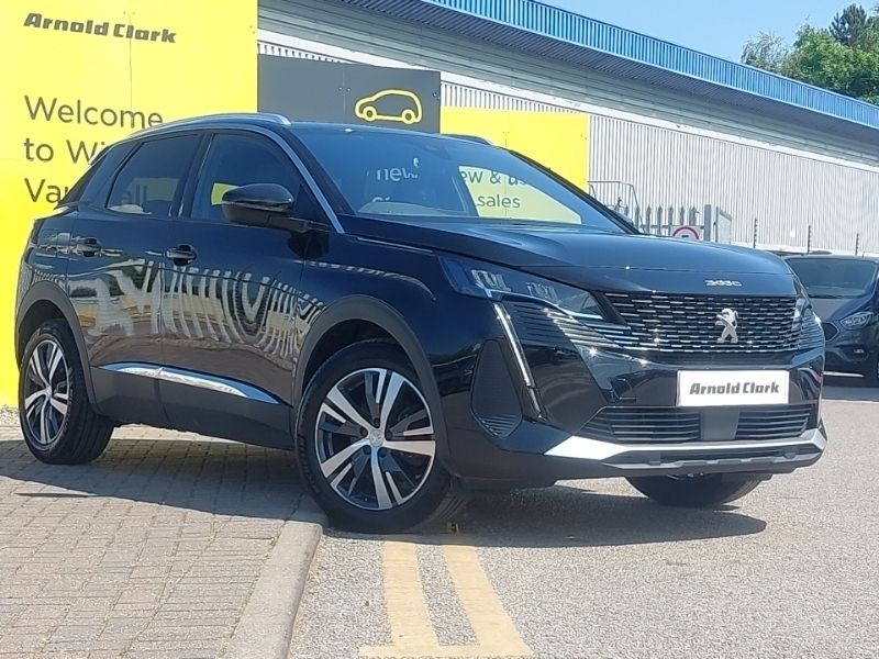 Black Used 2024 Peugeot 3008 Allure SUV | £20,998 (Good price) - Image 1/4