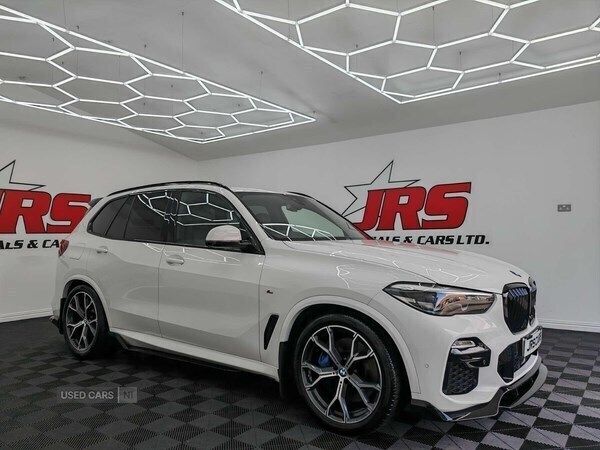 White Used 2019 BMW X5 M Sport SUV | £37,995 (Fair price) - Image 1/4