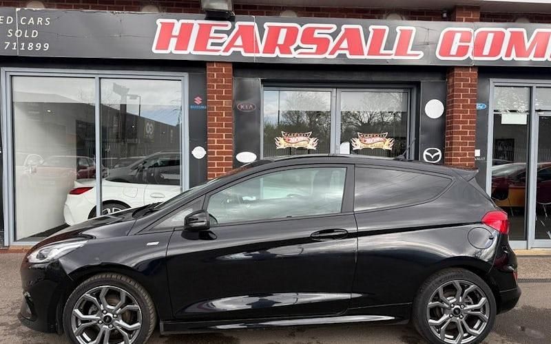 Second-hand Ford Fiesta ST-Line 101 CP (74 kW) 2018 Negru Hatchback