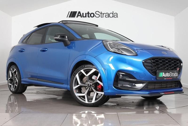 Used Ford Puma ST 200 HP (147 kW) 2021 Blue Hatchback