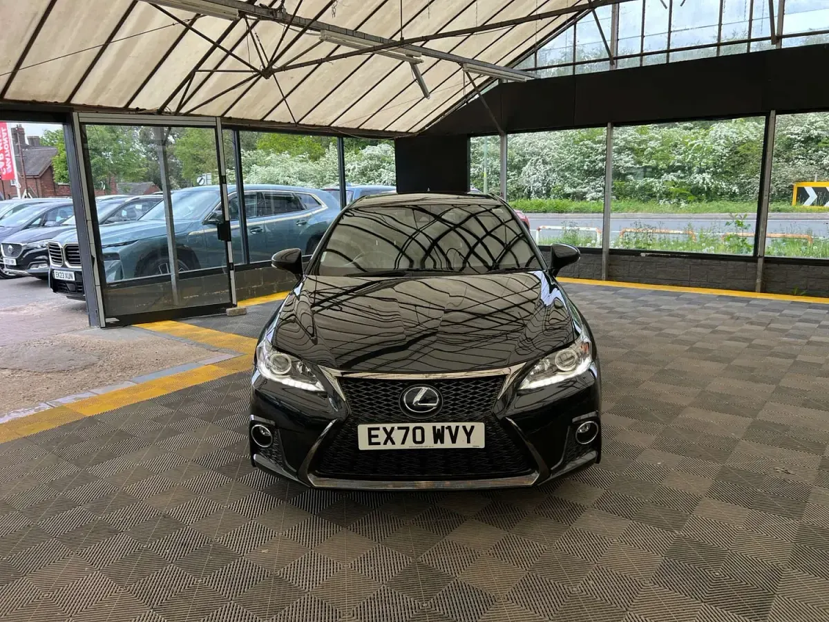 Used Lexus CT200h Sport Line 2020 Graphite black Hatchback