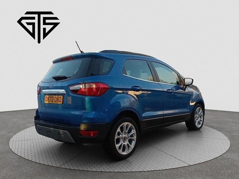 Used Ford Ecosport Titanium 125 HP (91 kW) 2022 Blue SUV