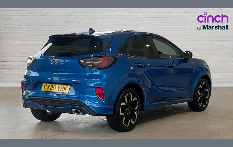 Used Ford Puma ST-Line X 123 HP (90 kW) 2020 Blue SUV