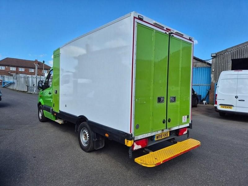 Used Mercedes Sprinter 140 HP (102 kW) 2018 Green Van