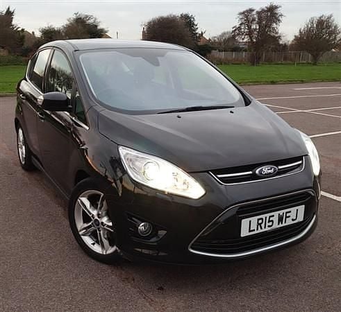 Black Used 2015 Ford C-MAX Titanium X MPV | £6,695 (Fair price) - Image 1/4