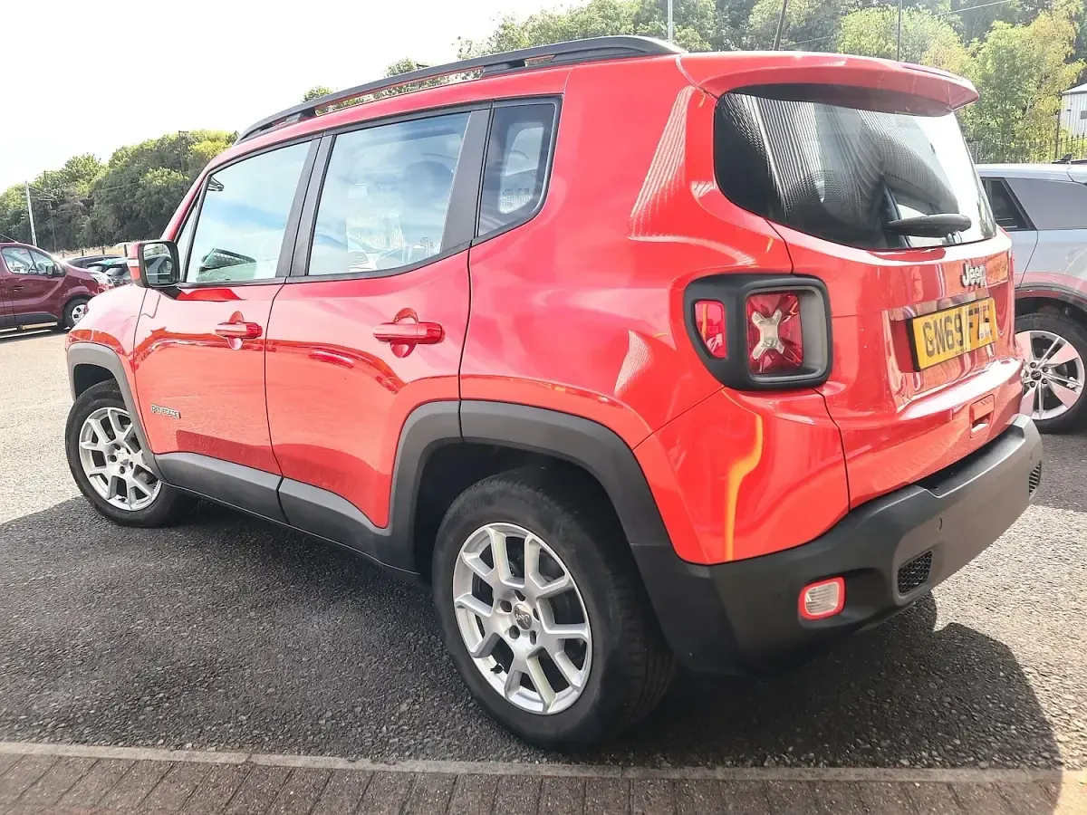Used Jeep Renegade Longitude 120 HP (88 kW) 2019 Orange SUV