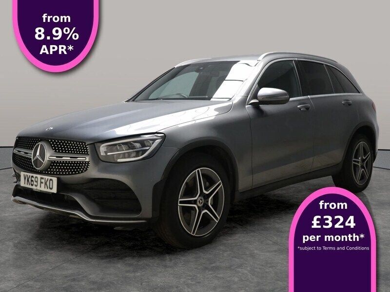Grey Used 2019 Mercedes GLC220 AMG line SUV | £21,351 (Good price) - Image 1/3