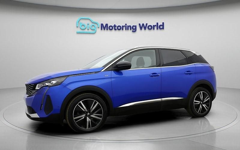 Used Peugeot 3008 Premium 131 HP (96 kW) 2022 Blue SUV