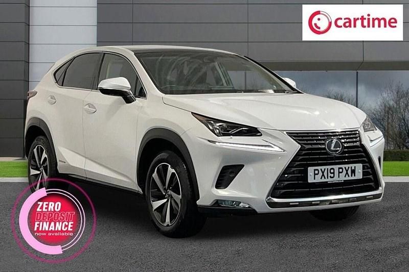 Used Lexus NX300h E-FOUR 197 HP (144 kW) 2019 White SUV
