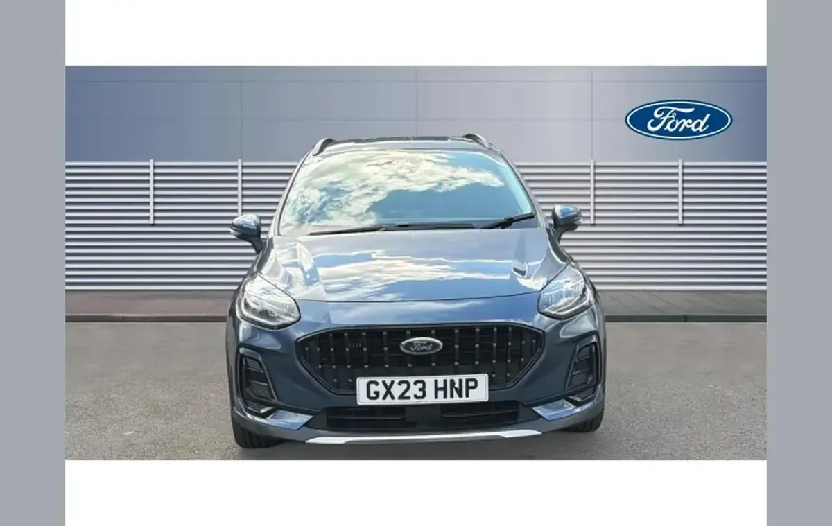 Used Ford Fiesta Active 125 HP (91 kW) 2022 Blue Hatchback