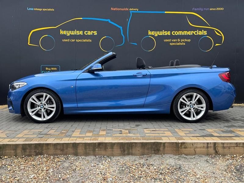 Used BMW 220 M Sport 2015 Blue Cabriolet