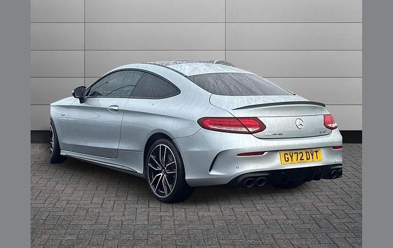 Used Mercedes C43 AMG Premium Plus 390 HP (286 kW) 2022 Silver Coupe