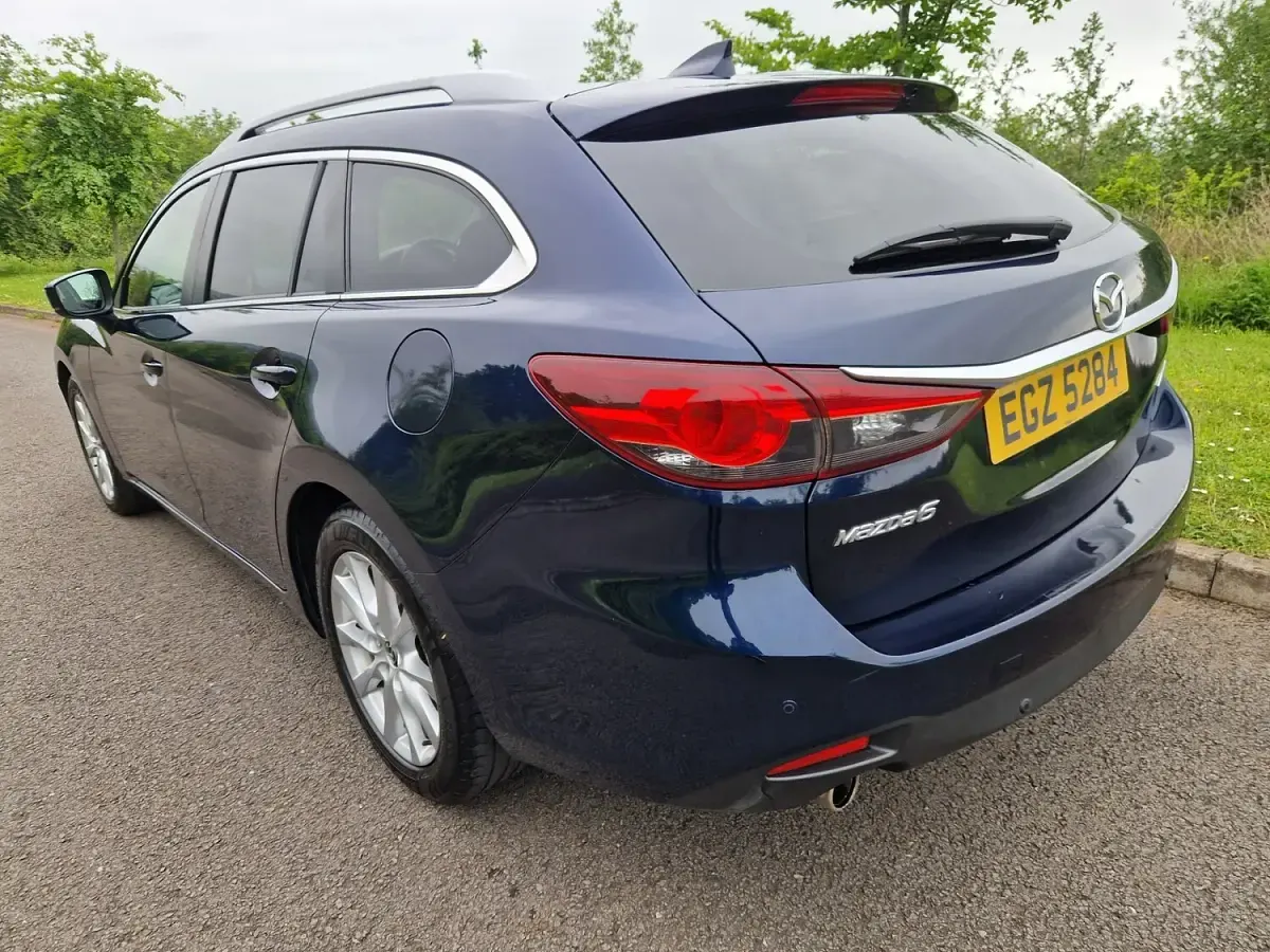 Used Mazda 6 150 HP (110 kW) 2016 Blue Estate