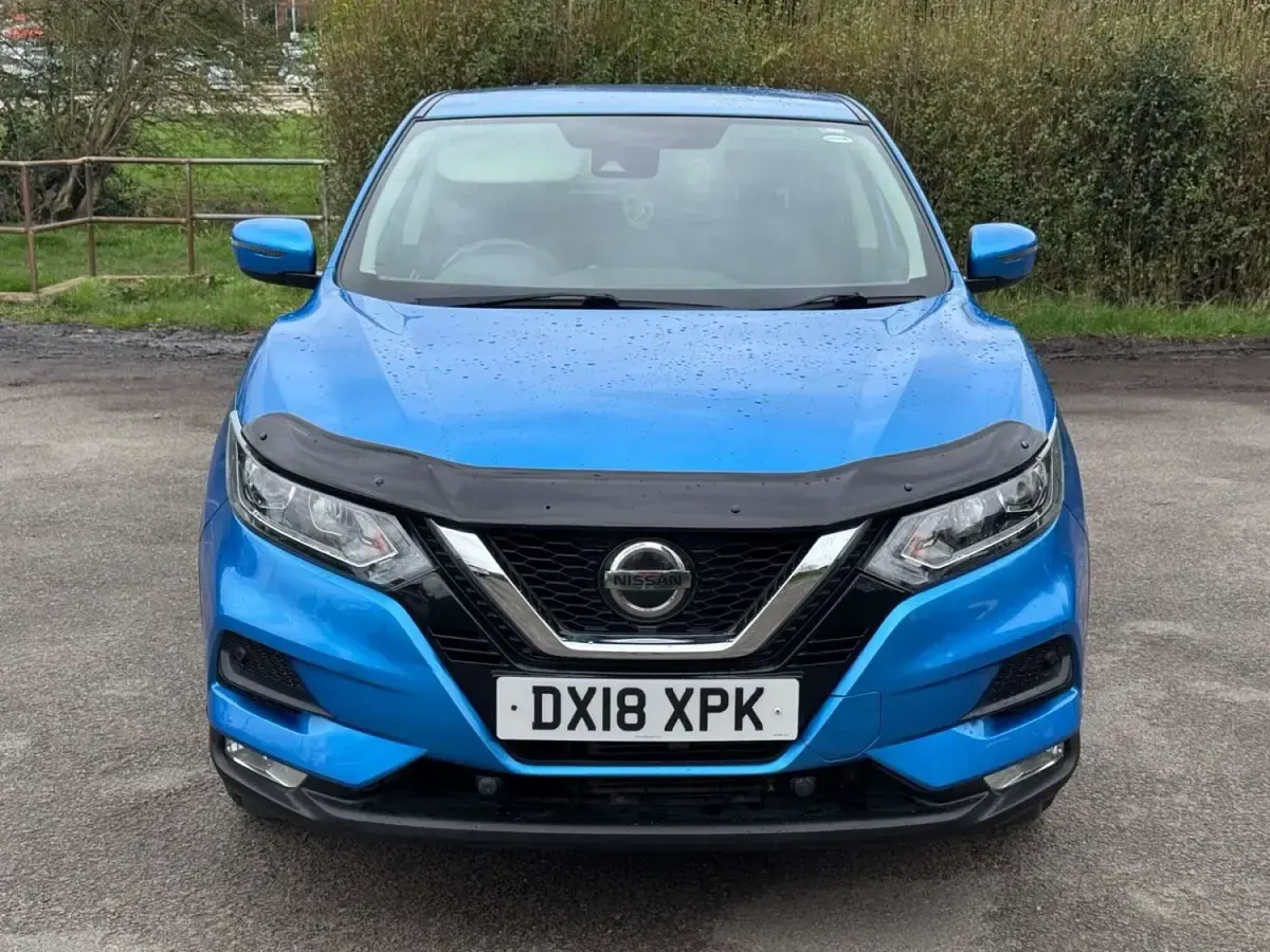 Gebraucht Nissan Qashqai Acenta 115 PS (84 kW) 2018 Blau SUV