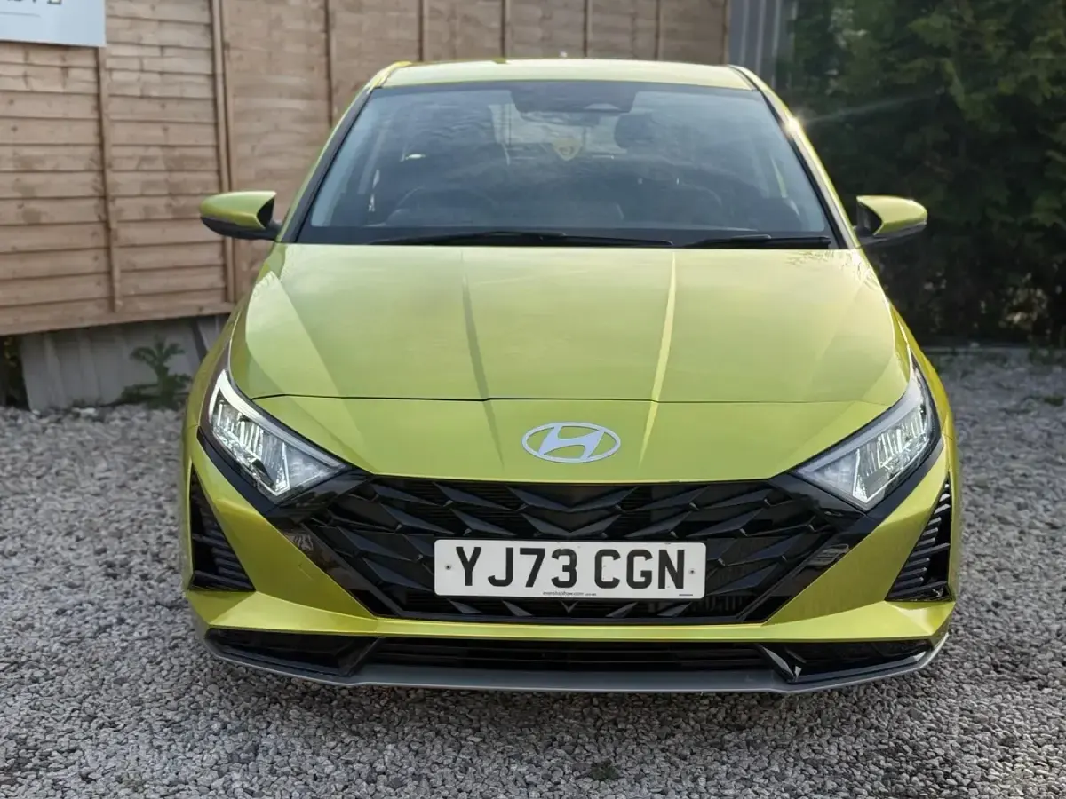 Used Hyundai i20 Advanced 2024 Yellow Hatchback