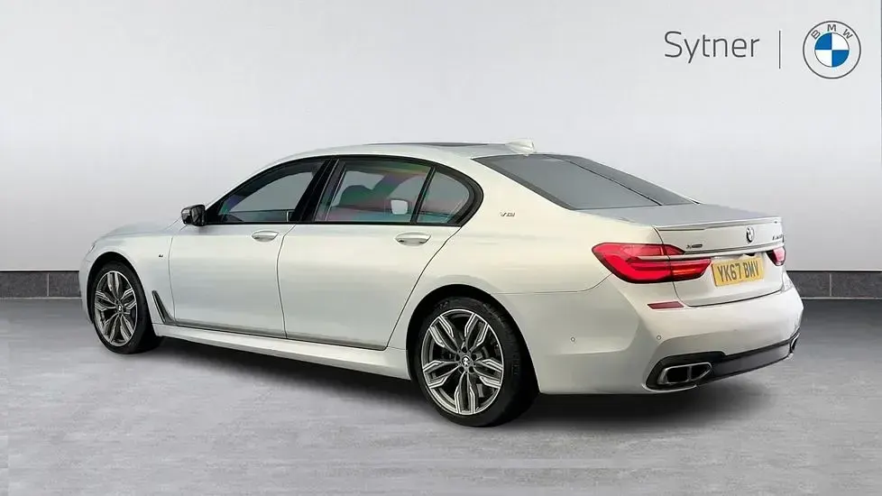 Used BMW M760 Comfort Edition 610 HP (448 kW) 2017 Silver Sedan