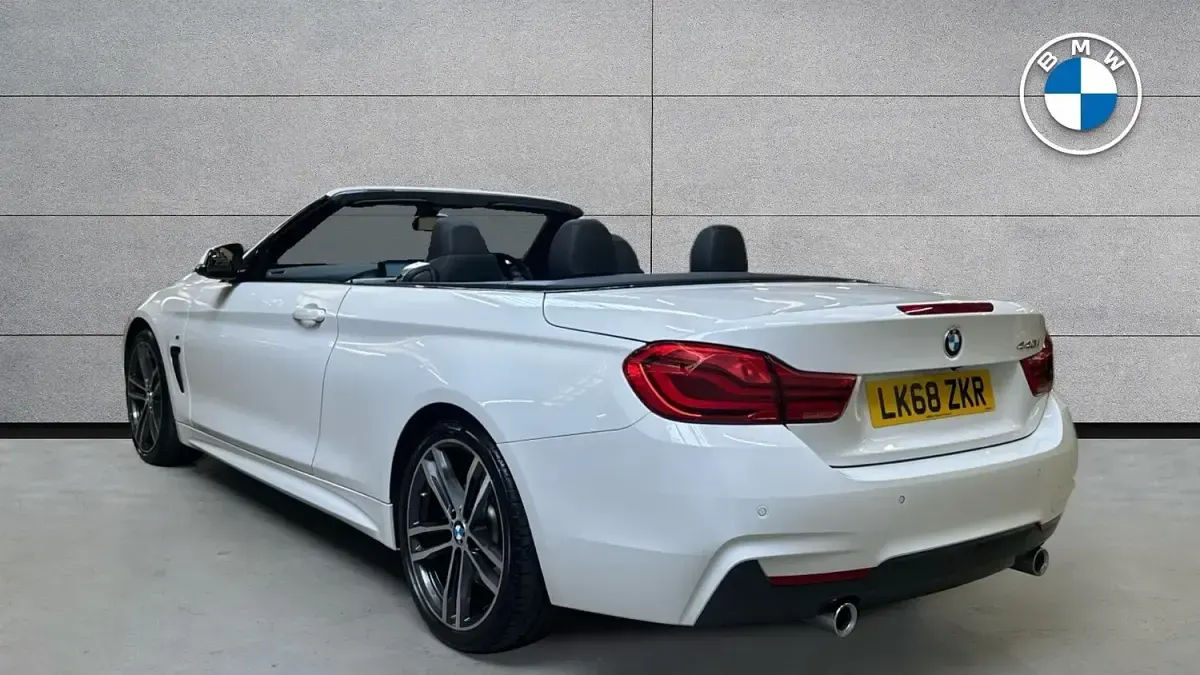 Used BMW 440 M Sport 326 HP (239 kW) 2018 White Cabriolet