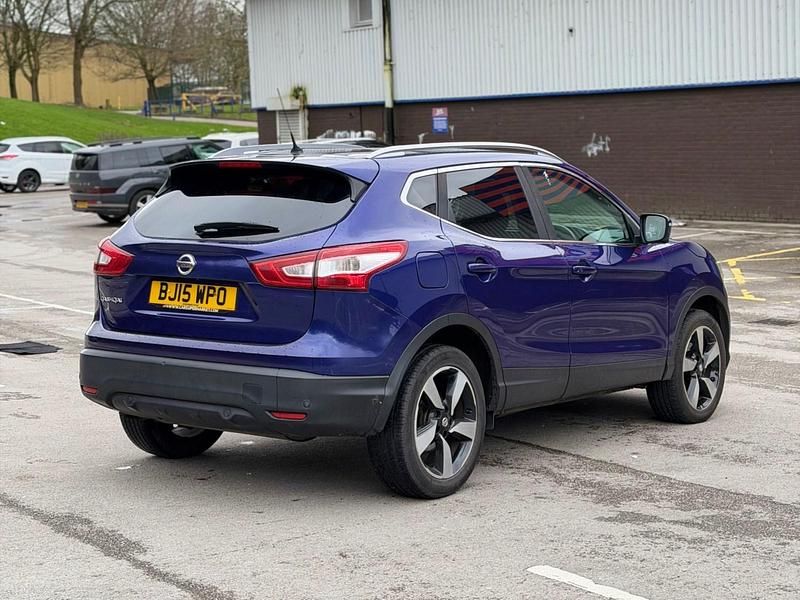 Used Nissan Qashqai N-TEC 2015 Blue SUV