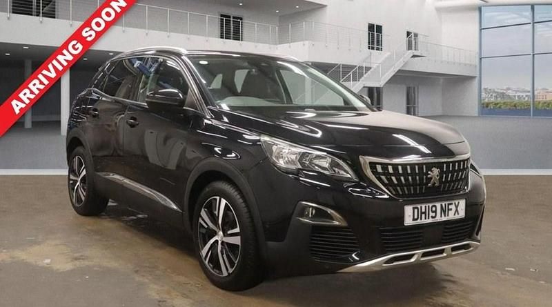 Black Used 2019 Peugeot 3008 Allure SUV | £10,800 (Fair price) - Image 1/4