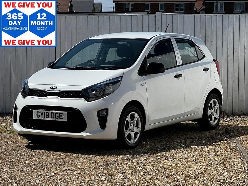 White Used 2018 Kia Picanto Hatchback | £8,999 (Fair price) - Image 1/4