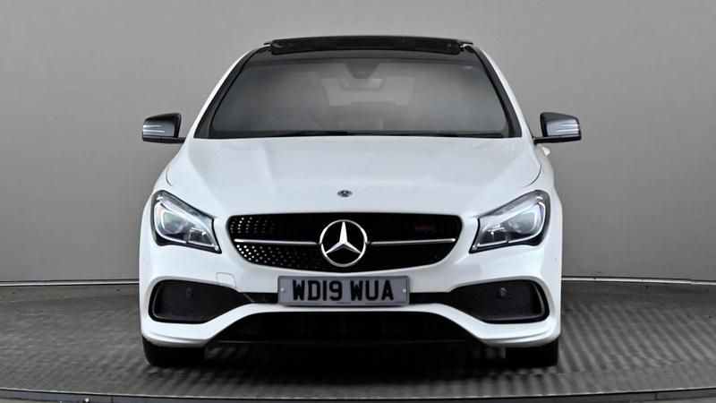 Used Mercedes CLA220 AMG line 170 HP (125 kW) 2019 White Sedan