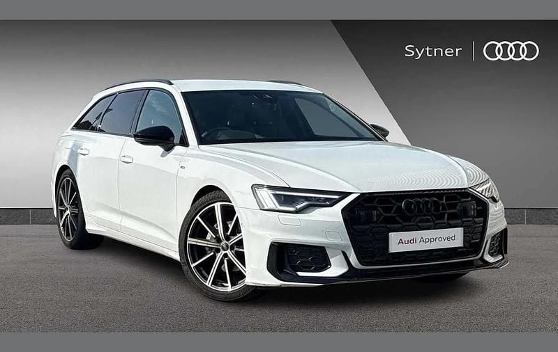 White Used 2025 Audi A6 Black Edition Estate | £41,500 (Expensive) - Image 1/4