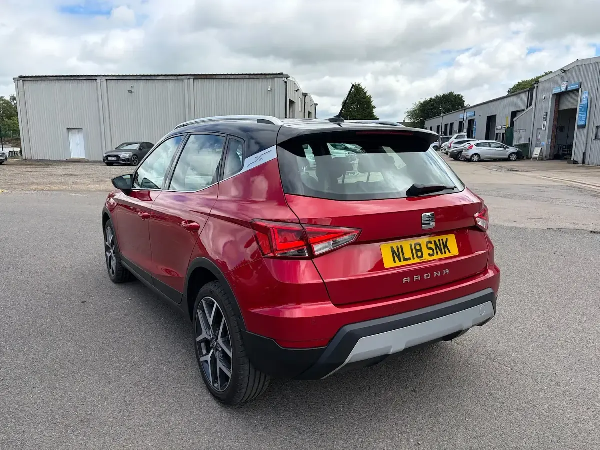 Used Seat Arona XCELLENCE Lux 115 HP (84 kW) 2018 Red SUV
